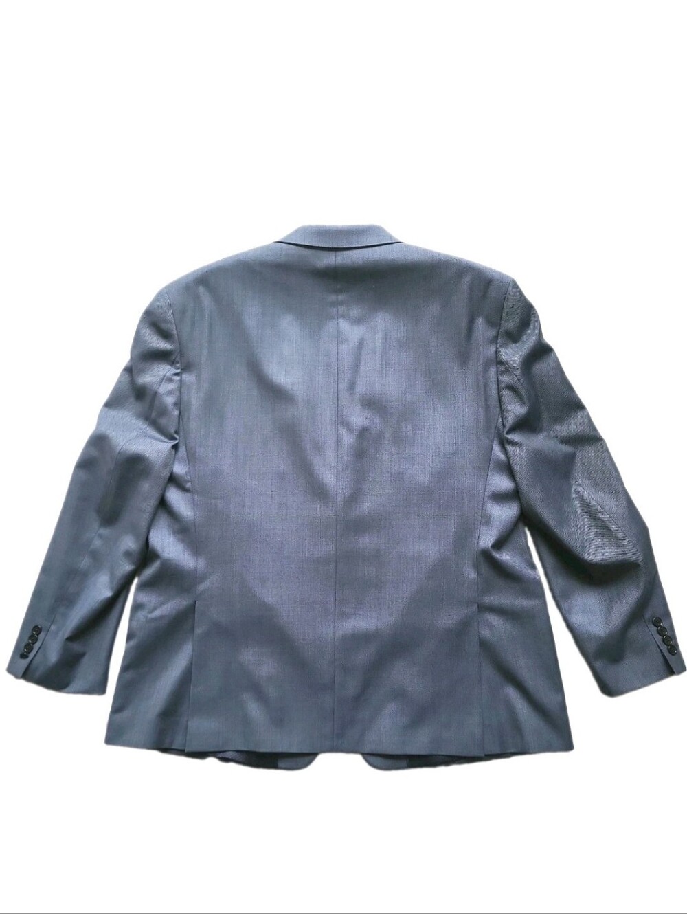 Shaquille O'Neal Blazer Mens 50 Big&Tall Light Blue 100% Wool Sport Coat Jacket - Picture 4 of 15